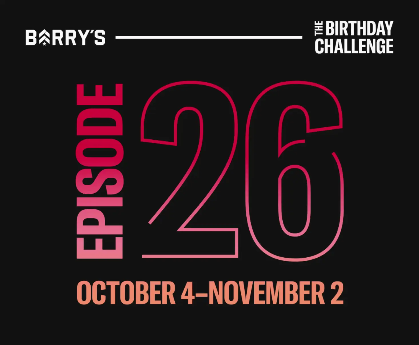 The Barry&rsquo;s Birthday Challenge